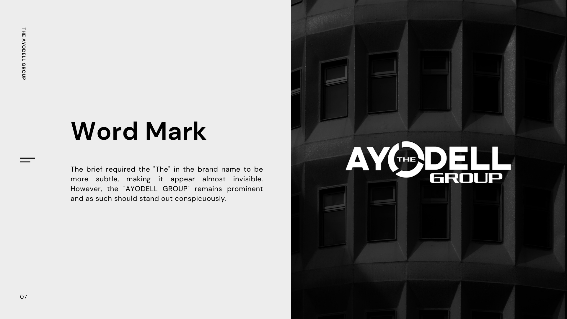 The Ayodell Group brand voice and messaging